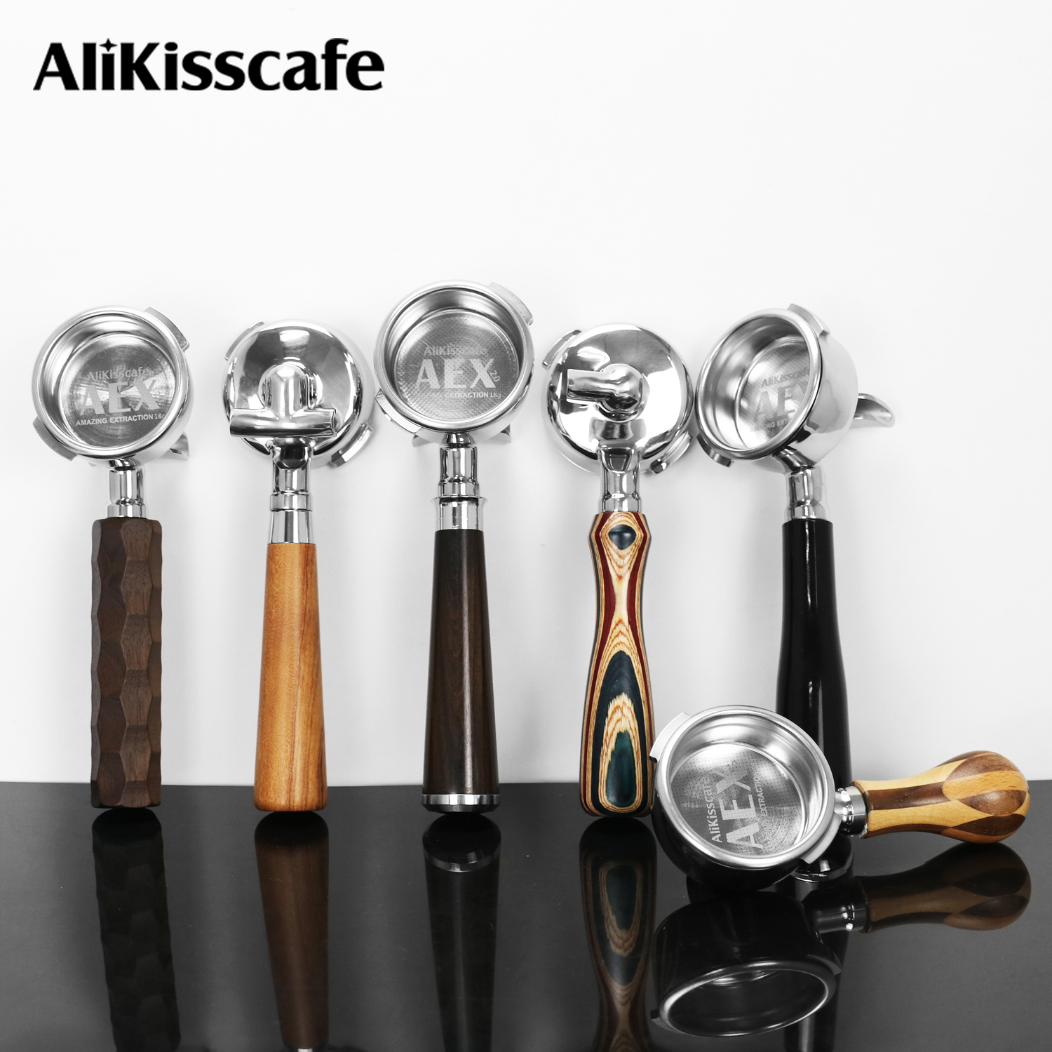 Coffee Equipment Set - AliKisscafe 58MM Coffee Portafilter for Gaggia