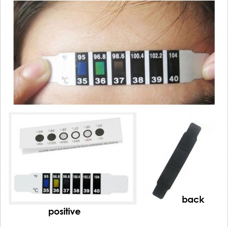 5pcs Child Forehead Temperatur – Temperature Strip Thermometer Bewertung und Preis