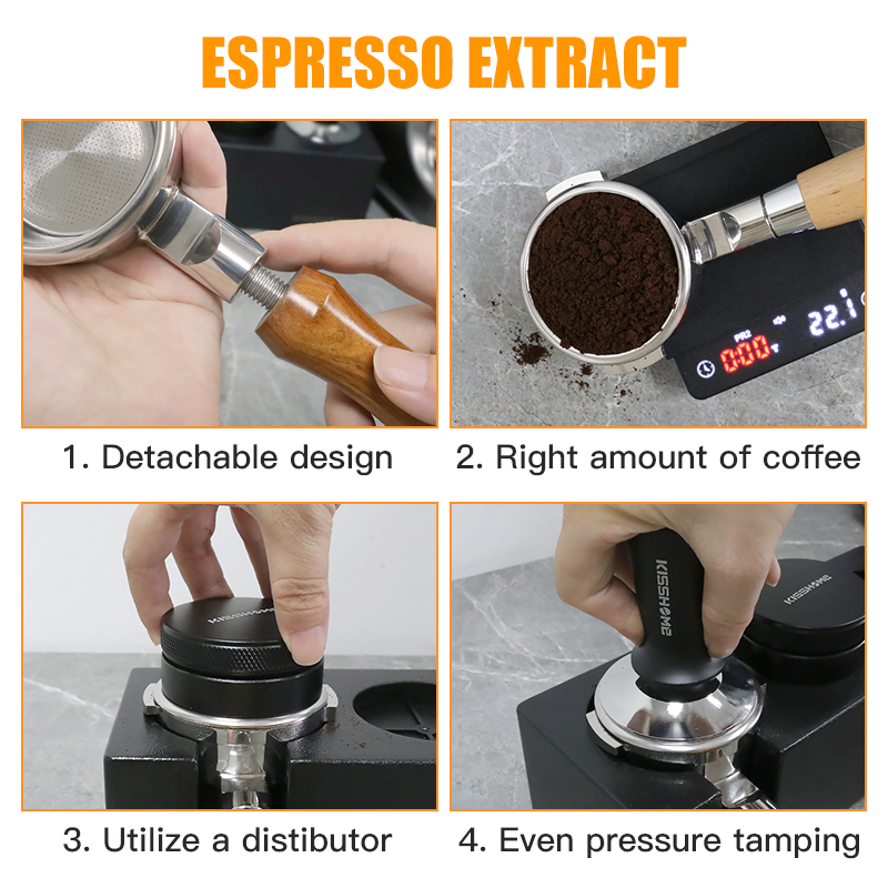 58MM Bottomless Portafilter Fo – Coffee Equipment Set Bewertung und Preis