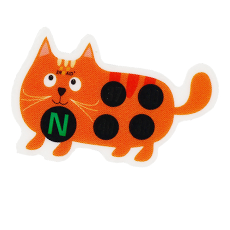 5pcs Baby Cute Cartoon Animal  – Temperature Strip Thermometer Bewertung und Preis