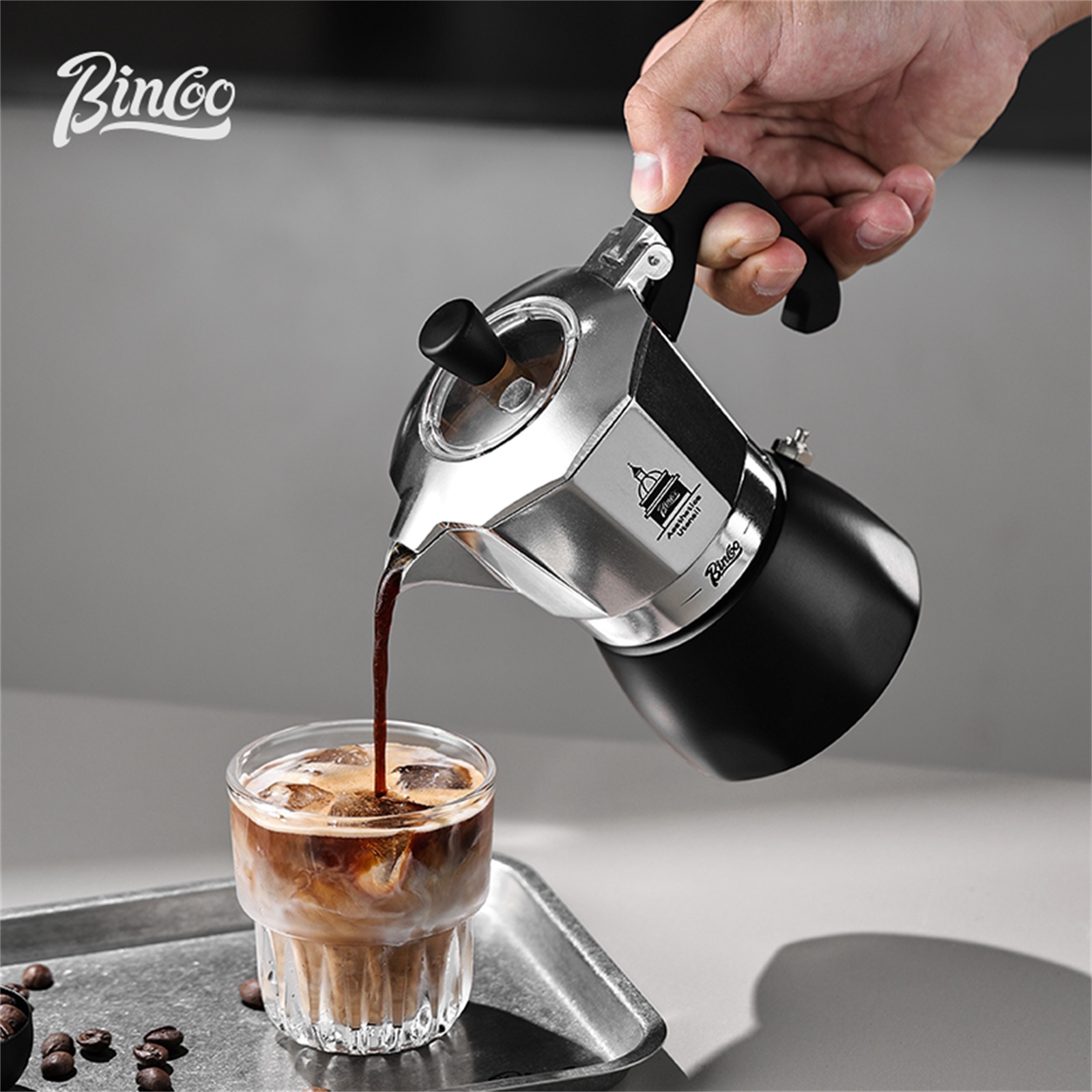 BINCOO Double Valve Moka Pot，E – Coffee Equipment Set Bewertung und Preis