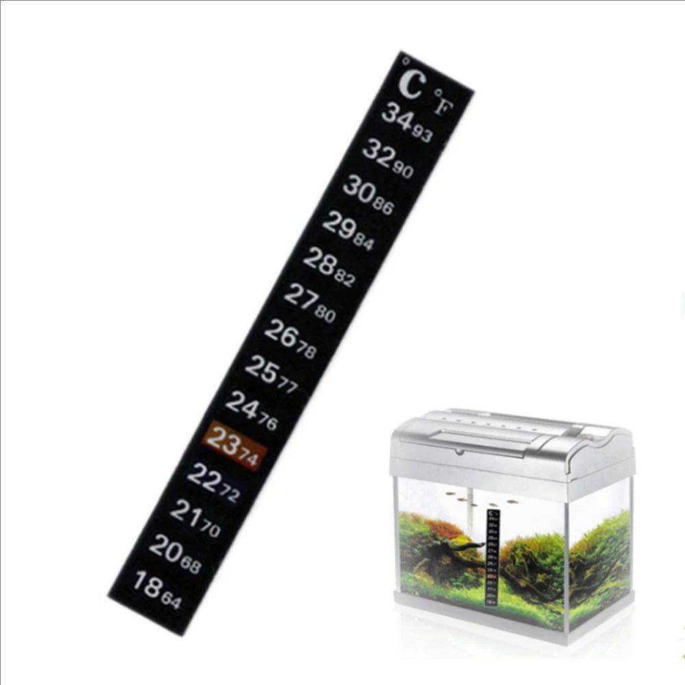 5Pcs/10Pcs Aquarium Fish Tank  – Temperature Strip Thermometer Bewertung und Preis