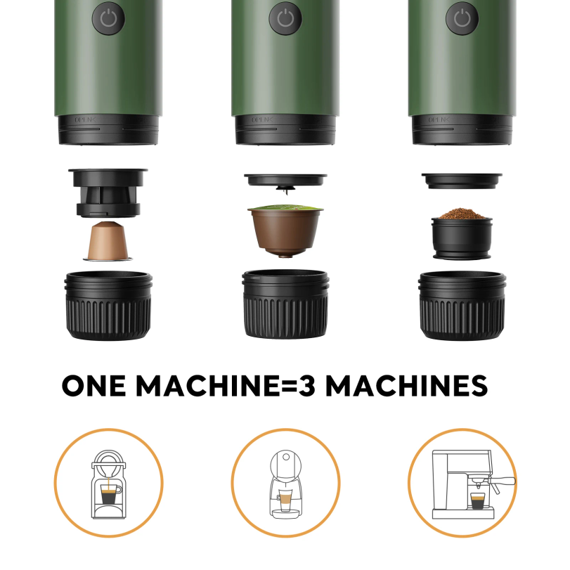 Portable Espresso Machine 3-in – Coffee Equipment For Camping Bewertung und Preis