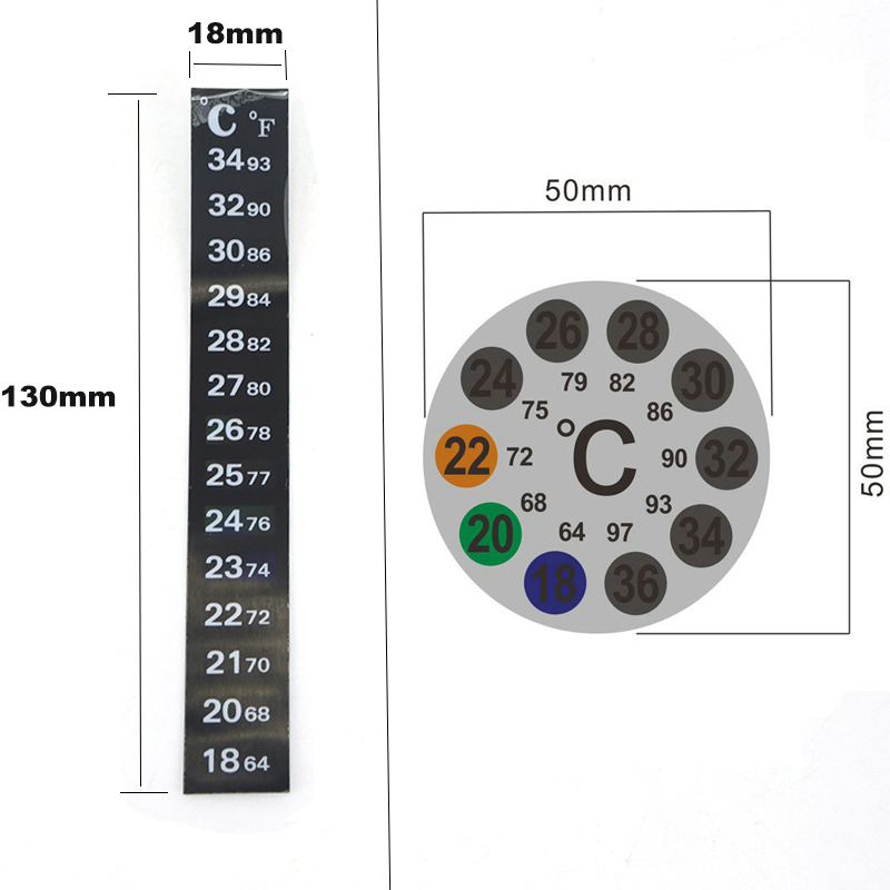1pcs 2pcs Aquarium Fish Tank S – Temperature Strip Thermometer Bewertung und Preis