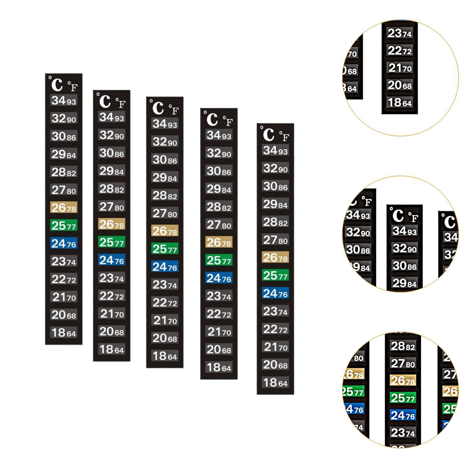 Aquarium Thermometer Strip Tem – Temperature Strip Thermometer Bewertung und Preis