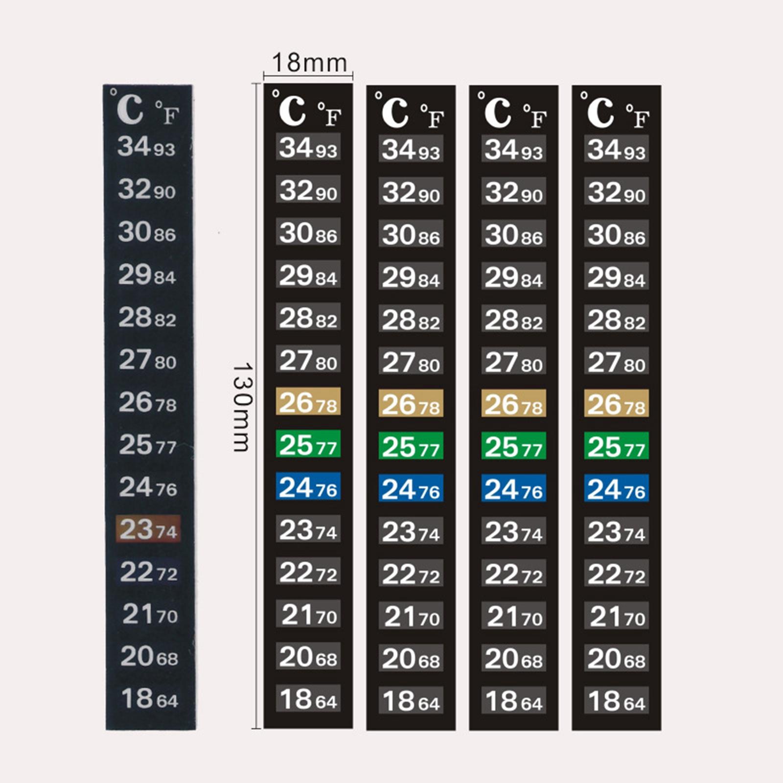 Aquarium Thermometer Strip Tem – Temperature Strip Thermometer Bewertung und Preis